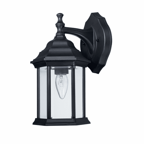 Capital Lighting 1-Light Outdoor Wall-Lantern - 9830BK