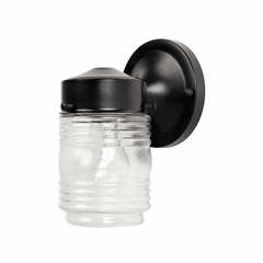 Capital Lighting 1-Light Outdoor Wall-Lantern - 9946BK