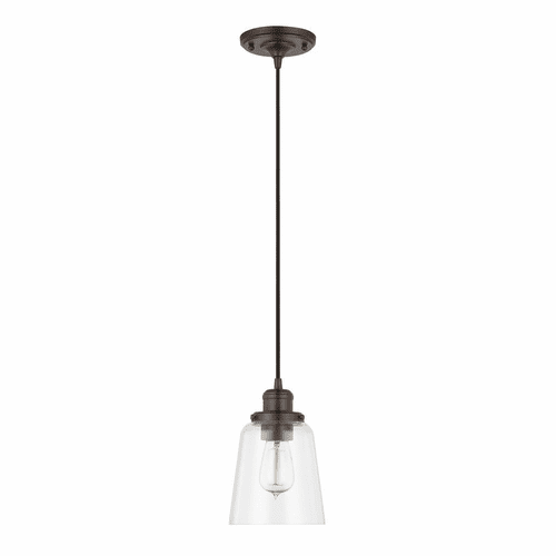 Capital Lighting Fallon 1-Light Pendant - 3718BB-135