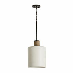Capital Lighting Destin 1-Light Pendant - 340611PW
