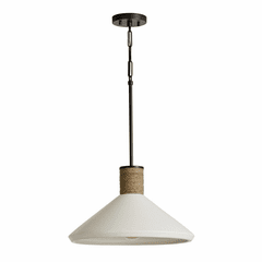 Capital Lighting Destin 1-Light Pendant - 340613PW