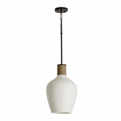 Capital Lighting Destin 1-Light Pendant - 340614PW
