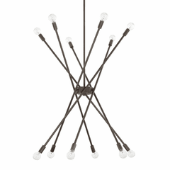 Capital Lighting Kris 12-Light Chandelier - 425601NG