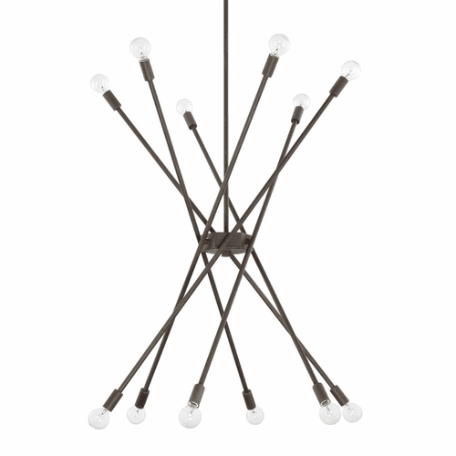Capital Lighting Kris 12-Light Chandelier - 425601NG