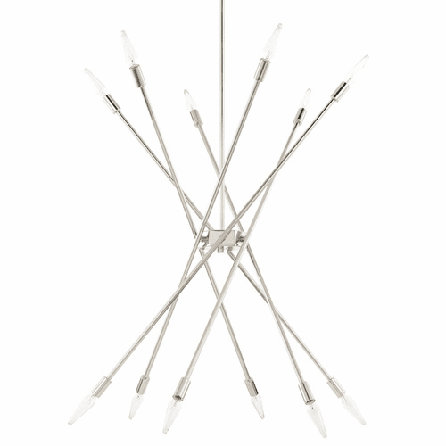 Capital Lighting Kris 12-Light Chandelier - 425601PN