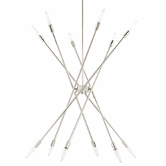 Capital Lighting Kris 12-Light Chandelier - 425601PN