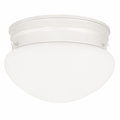 Capital Lighting Scott 2-Light Flush Mount - 5358WH