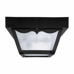 Capital Lighting 2-Light Outdoor Flush Mount - 9239BK