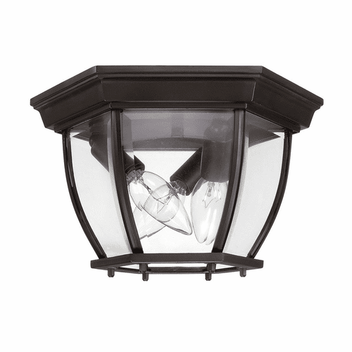 Capital Lighting 3-Light Outdoor Flush Mount - 9802OB