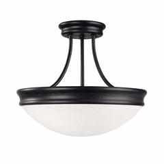 Capital Lighting Hansen 3-Light Semi-Flush - 2037MB