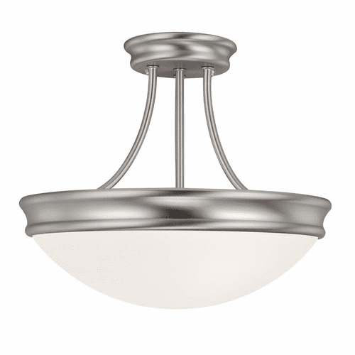 Capital Lighting Hansen 3-Light Semi-Flush - 2037MN