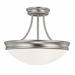 Capital Lighting Hansen 3-Light Semi-Flush - 2037MN