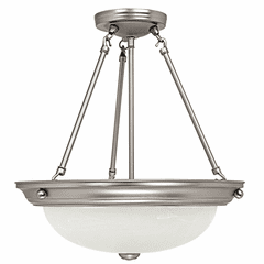 Capital Lighting Holmes 3-Light Semi-Flush - 2718MN