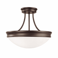 Capital Lighting Hansen 3-Light Semi-Flush - 2037OR