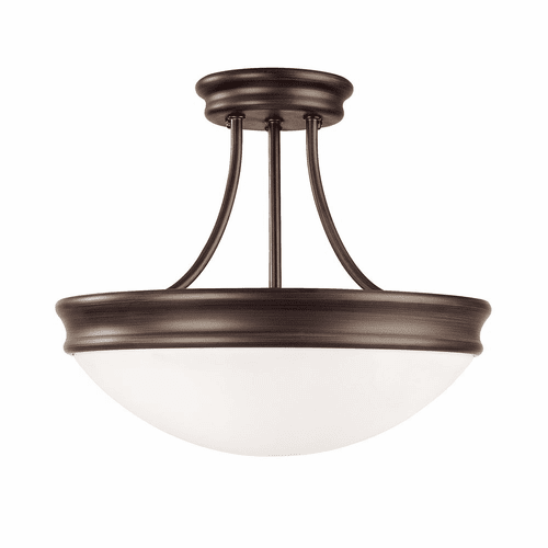 Capital Lighting Hansen 3-Light Semi-Flush - 2037OR