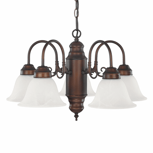 Capital Lighting David 5-Light Chandelier - 3255BB-118