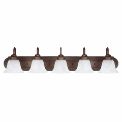 Capital Lighting Arthur 5-Light Vanity - 1035BB-118