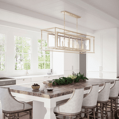 Capital Lighting Nicci 6-Light Island - 828361WG