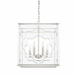 Capital Lighting Aria 8-Light Foyer - 525681PN Capital Lighting Aria 8-Light Foyer - 525681PN