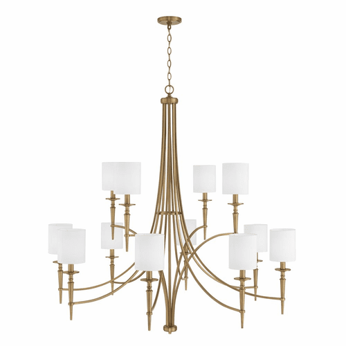 Capital Lighting Abbie 12-Light Chandelier - 442601AD-701