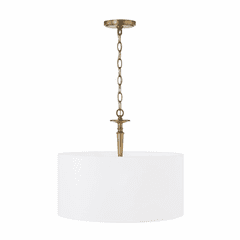 Capital Lighting Abbie 3-Light Pendant - 342631AD Capital Lighting Abbie 3-Light Pendant - 342631AD