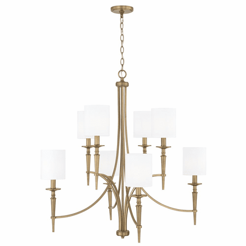 Capital Lighting Abbie 8-Light Chandelier - 442681AD-701