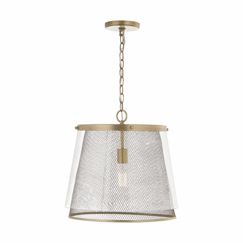 Capital Lighting Abbott 1-Light Pendant - 332312AD
