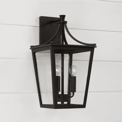 Capital Lighting Adair 3-Light Outdoor Wall-Lantern - 947931BK