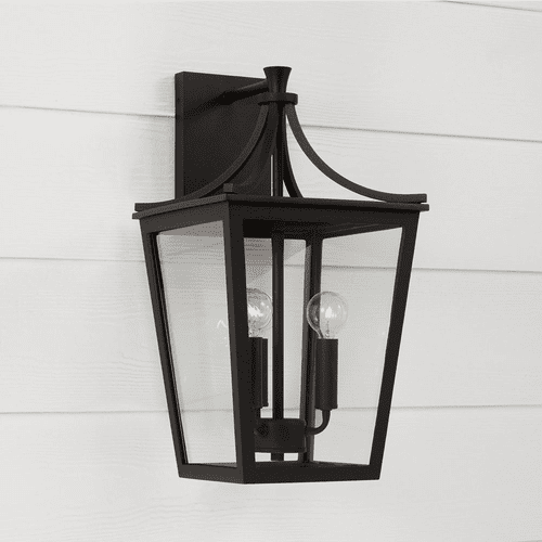 Capital Lighting Adair 3-Light Outdoor Wall-Lantern - 947931BK