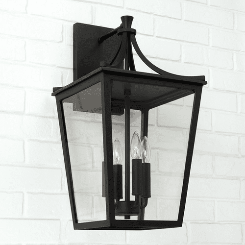 Capital Lighting Adair 4-Light Outdoor Wall-Lantern - 947941BK