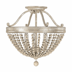 Capital Lighting Adele 3-Light Semi-Flush - 4444SQ