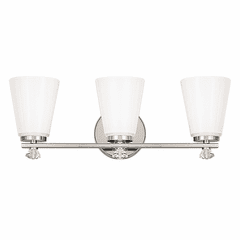 Capital Lighting Alisa 3-Light Vanity - 8023PN-127