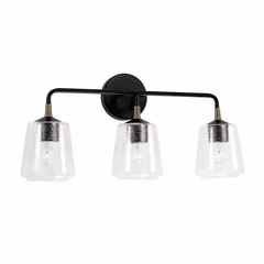 Capital Lighting Amara 3-Light Vanity - 145631KB-530 Capital Lighting Amara 3-Light Vanity - 145631KB-530