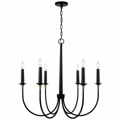 Capital Lighting Amara 6-Light Chandelier - 445661KB