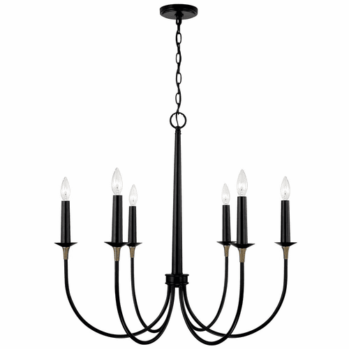Capital Lighting Amara 6-Light Chandelier - 445661KB