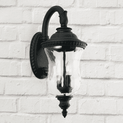 Capital Lighting Ashford 3-Light Outdoor Wall-Lantern - 939831BK
