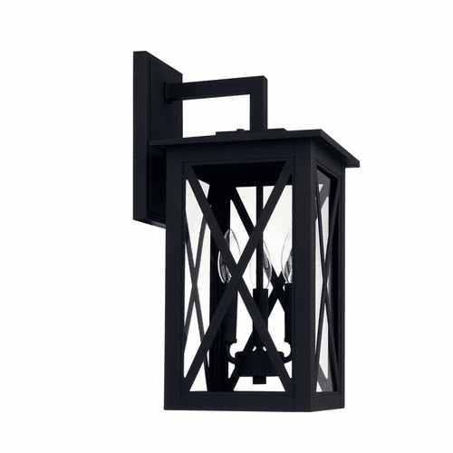 Capital Lighting Avondale 3-Light Outdoor Wall-Lantern - 926631BK