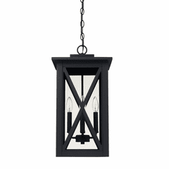 Capital Lighting Avondale 4-Light Outdoor Hanging-Lantern - 926642BK Capital Lighting Avondale 4-Light Outdoor Hanging-Lantern - 926642BK