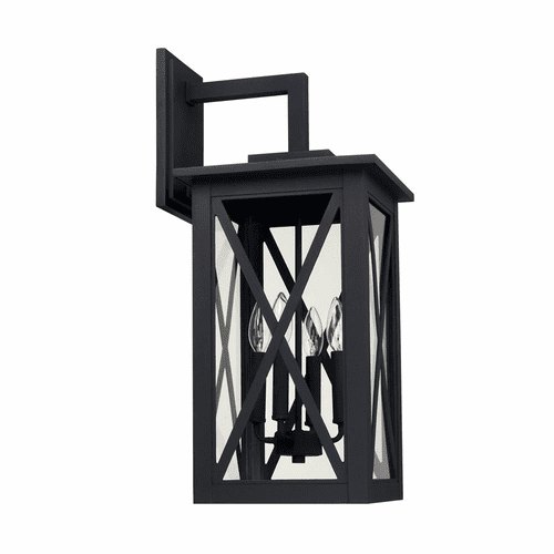 Capital Lighting Avondale 4-Light Outdoor Wall-Lantern - 926641BK