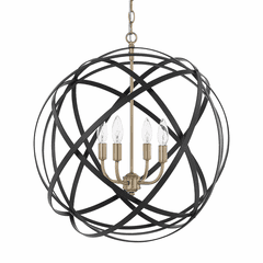 Capital Lighting Axis 4-Light Pendant - 4234AB