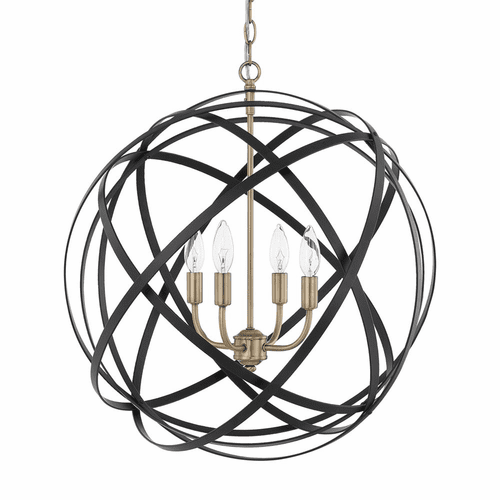 Capital Lighting Axis 4-Light Pendant - 4234AB