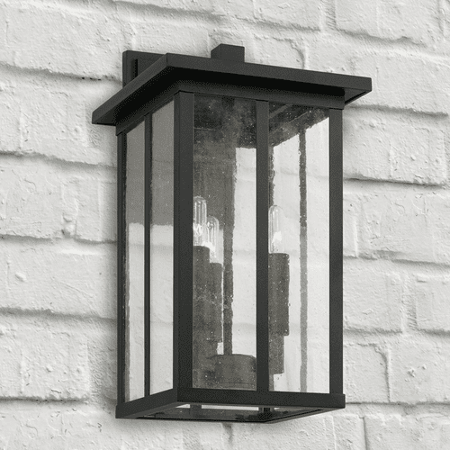 Capital Lighting Barrett 3-Light Outdoor Wall-Lantern - 943832BK