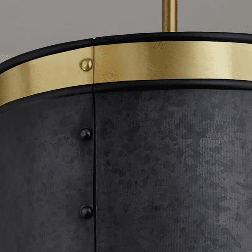 Capital Lighting Barrow 1-Light Pendant - 335611GB