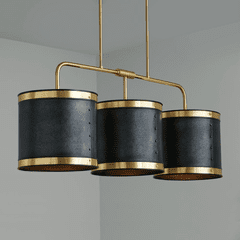 Capital Lighting Barrow 3-Light Island - 835631GB