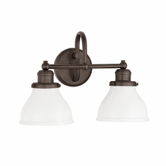 Capital Lighting Baxter 2-Light Vanity - 8302BB-128 Capital Lighting Baxter 2-Light Vanity - 8302BB-128