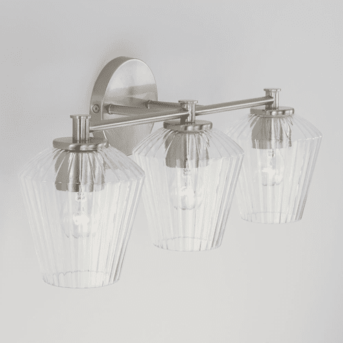 Capital Lighting Beau 3-Light Vanity - 141431BN-507