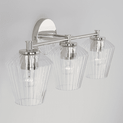 Capital Lighting Beau 3-Light Vanity - 141431PN-507