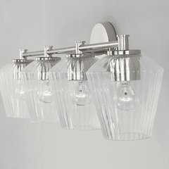 Capital Lighting Beau 4-Light Vanity - 141441PN-507