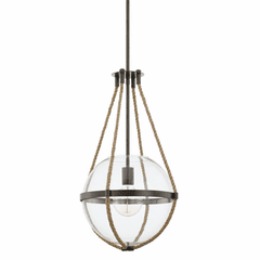 Capital Lighting Beaufort 1-Light Pendant - 327413NG