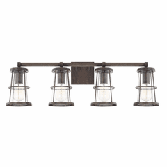 Capital Lighting Beaufort 4-Light Vanity - 127441NG Capital Lighting Beaufort 4-Light Vanity - 127441NG